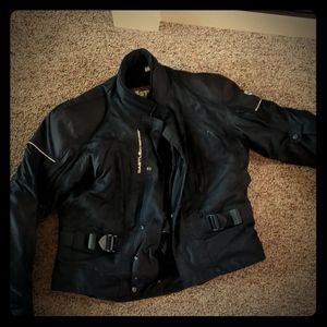 Motorcycle riding jacket coat